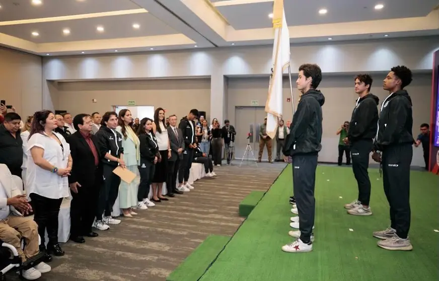 Abandera gobernadora a delegaci&oacute;n guanajuatense rumbo a los Panamericanos Junior Asunci&oacute;n 2025