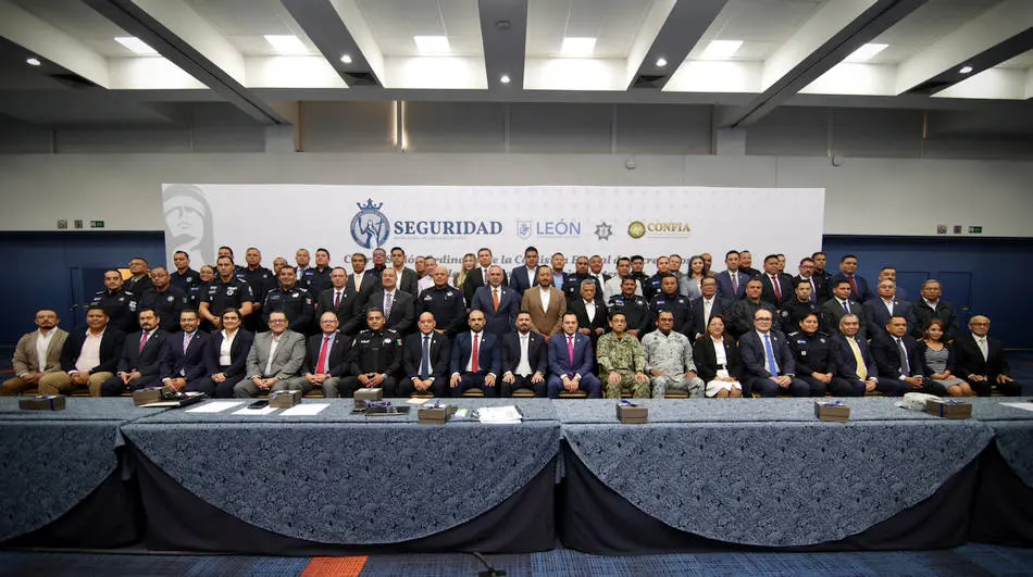 Sesiona la coordinaci&oacute;n estatal de titulares de seguridad p&uacute;blica de Guanajuato