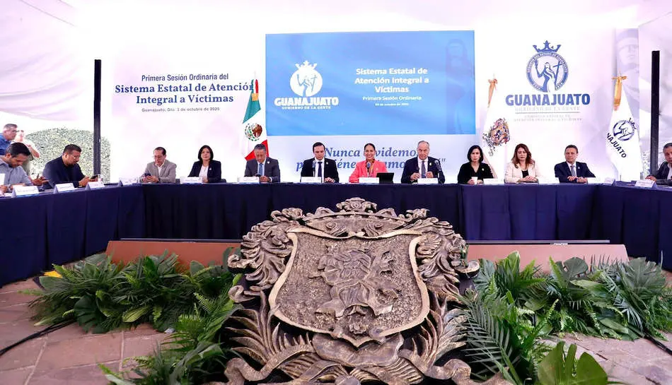 Libia Dennise preside la sesi&oacute;n ordinaria del Sistema Integral de Atenci&oacute;n a V&iacute;ctimas en Guanajuato