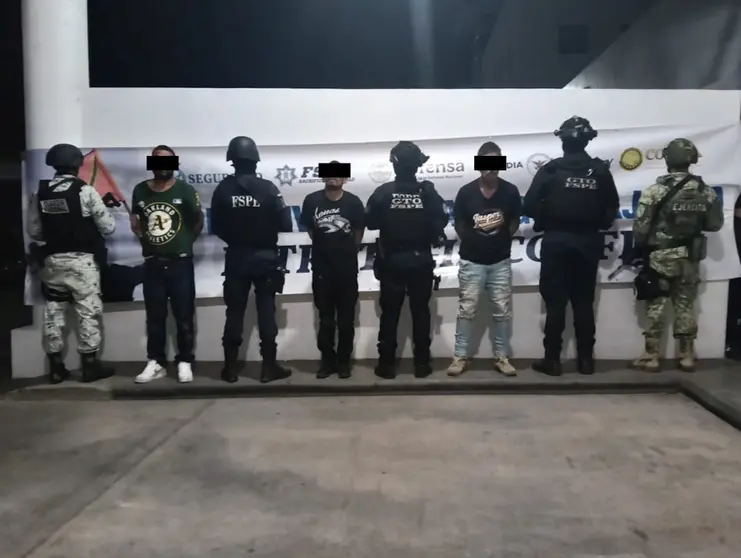 Detienen a tres durante operativo en Santa Rosa de Lima, Villagr&aacute;n