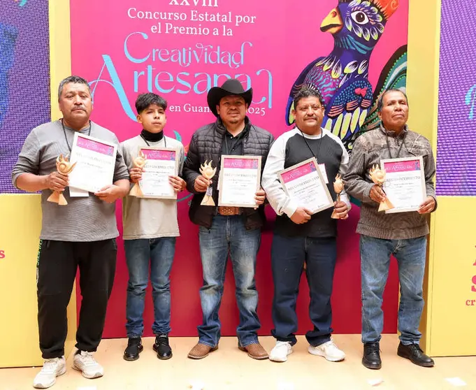 Guanajuato entrega el premio 2025 a la creatividad artesanal