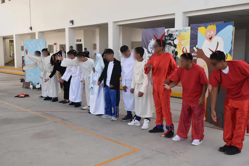 Presentan pastorela j&oacute;venes del Centro de Internamiento Especializado de Adolescentes
