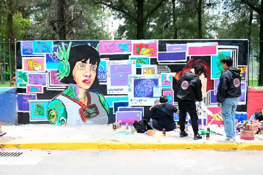 Murales por la democracia