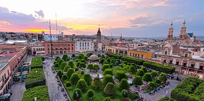 Zona Centro de Le&oacute;n, Guanajuato
