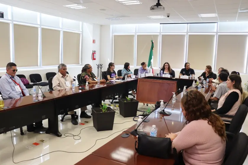 Personal del INE y de la Subsecretar&iacute;a para la Inclusi&oacute;n realizaron un ejercicio de consulta con ciudadanos para determinar la viabilidad t&eacute;cnica de incorporar marcas t&aacute;ctiles en la Credencial para Votar.