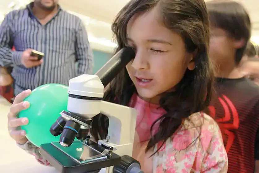 Ni&ntilde;as en la ciencia - Foto, Gobierno de M&eacute;xico