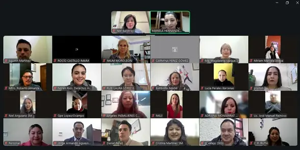 Personal de Protecci&oacute;n Civil, instancias de la mujer y corporaciones policiales de los 46 municipios durante la capacitaci&oacute;n impartida por la PRODHEG.