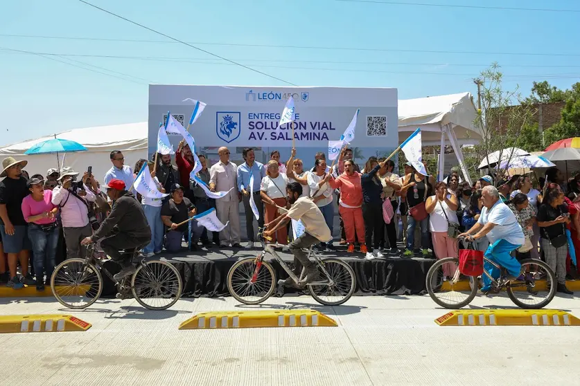 La obra del bulevar Salamina incluy&oacute; la instalaci&oacute;n de redes hidr&aacute;ulicas, alumbrado p&uacute;blico y ciclov&iacute;a en el tramo que conecta con el bulevar Cal&iacute;ope.