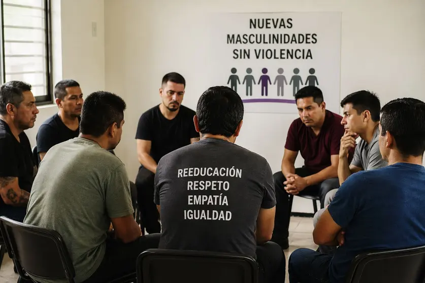 Especialistas de la Secretar&iacute;a de las Mujeres imparten talleres de reeducaci&oacute;n para hombres con el fin de desarticular conductas violentas normalizadas en el entorno familiar.