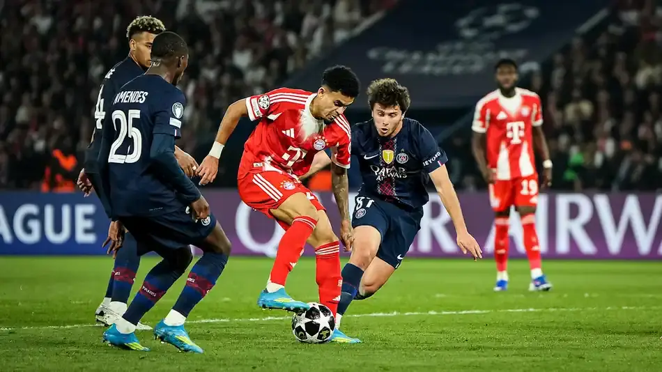 El partido de ida de semifinales de la Liga de Campeones entre Bayern y PSG - &copy;FC Bayern