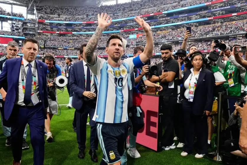 Argentina Austria  Messi cr&eacute;dito foto Univision