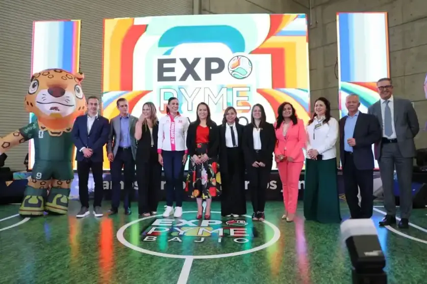 Encabezan la Expo PYME Baj&iacute;o 2026 en Le&oacute;n