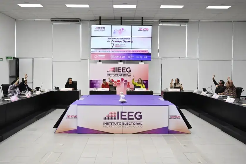 (IEEG), aprob&oacute; el Plan Integral y Calendario del Proceso Electoral Local Ordinario 2026-2027