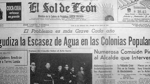 P&aacute;gina de El Sol de Le&oacute;n, 23 de abril de 1967