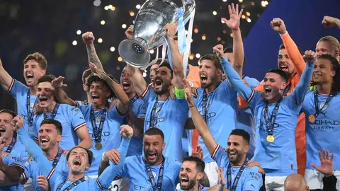 Manchester City Champions League Champions 2023