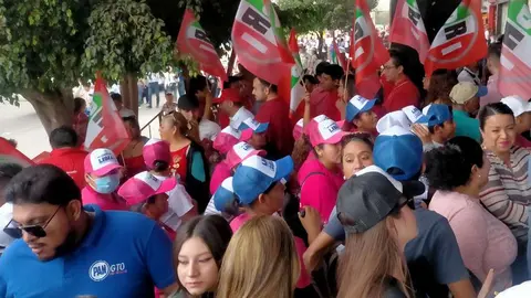 La disciplinada convivencia de colores partidistas en Irapuato - Foto, Jaime Panqueva