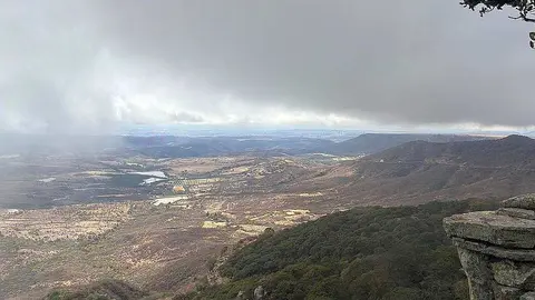 La neblina en Mesa de Borregos - Foto, Maricruz Romero Ugalde