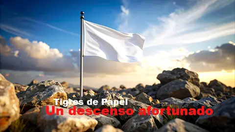 Tigres - Un descenso afortunado - Imagen generada con IA de Adobe Firefly