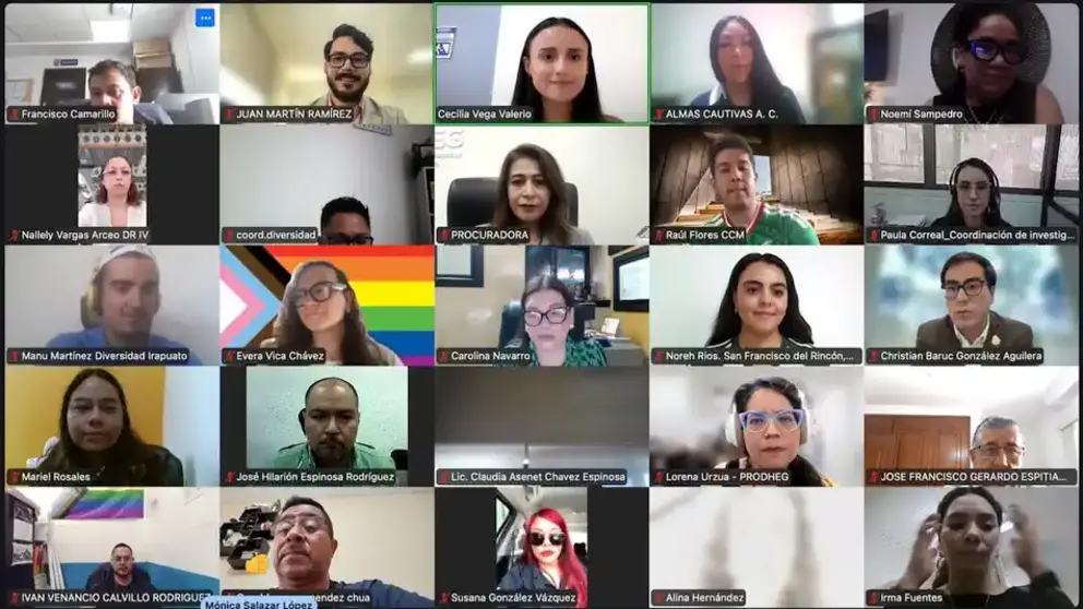 PRODHEG realiza webinario internacional sobre diversidad sexual y de g&eacute;nero