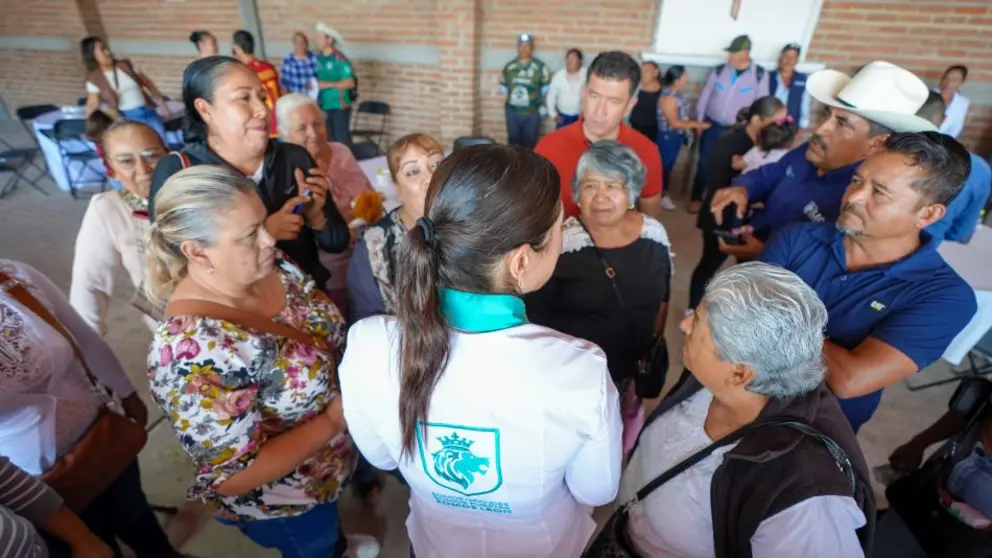 Ale Gutierrez en di&aacute;logo con comunidades rurales