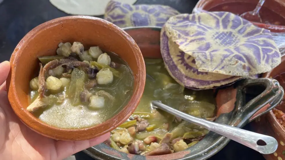 Reparan muestra culinaria H&ntilde;ah&ntilde;&uuml; en El Llanito, Dolores Hidalgo