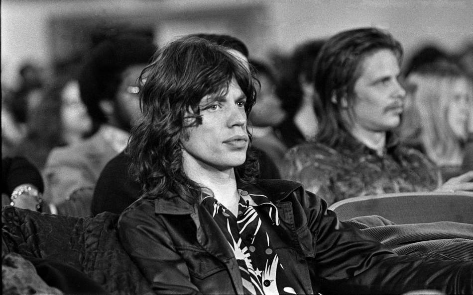 Mick Jagger, concierto de Aretha Franklin Amazing Grace, LA, 1972 - Michael DeChellis