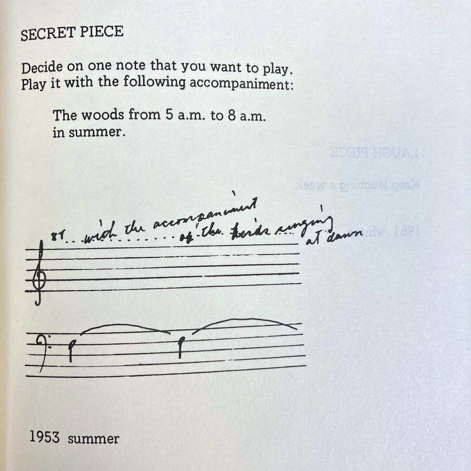 Yoko Ono, Secret Piece