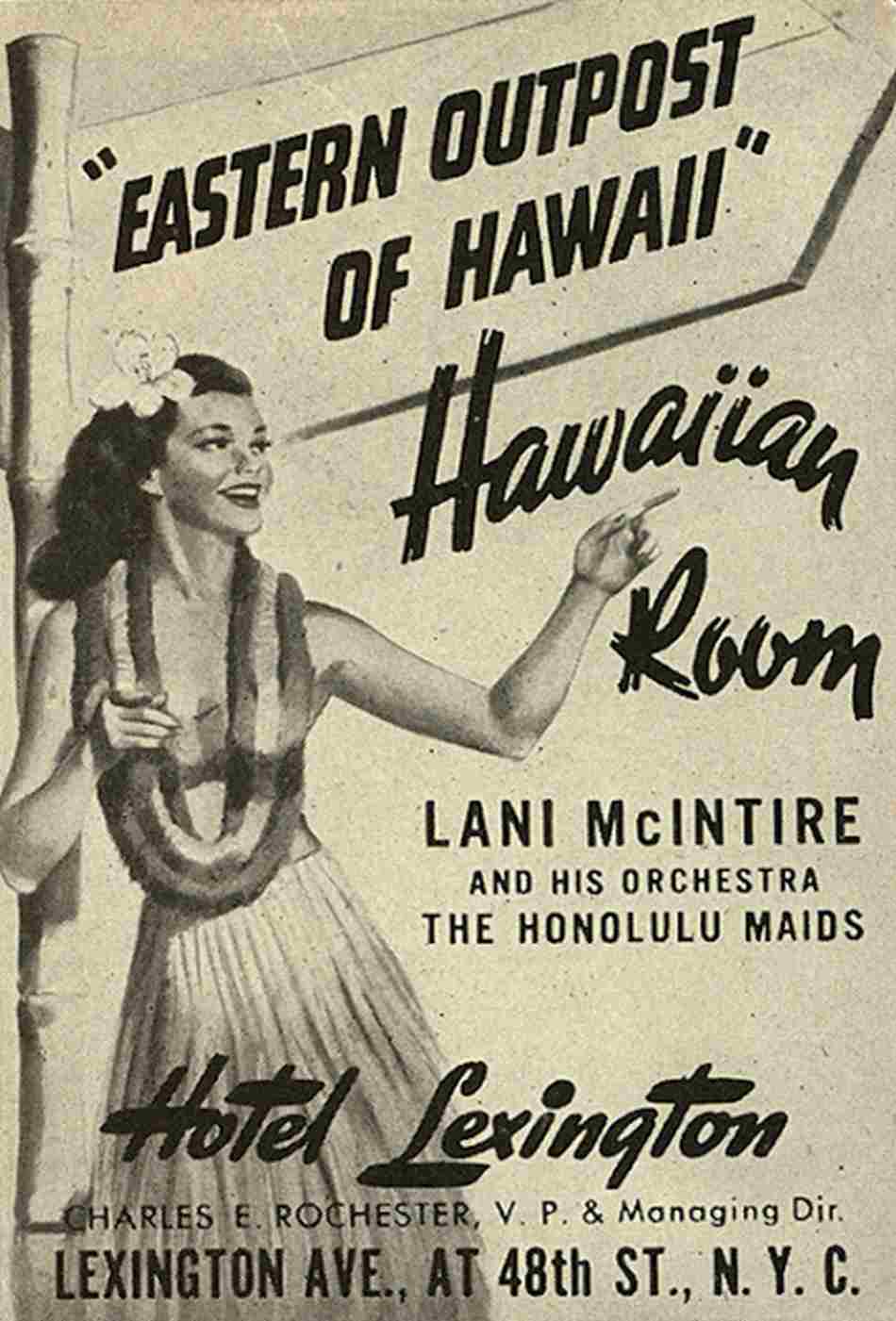 Cartel del Hotel Lexington