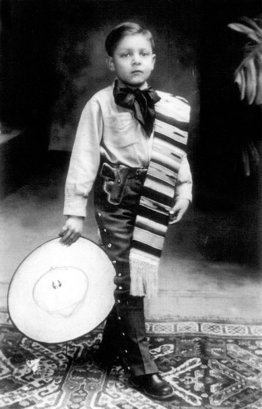 José Alfredo niño. Foto del Museo de José Alfredo Jiménez