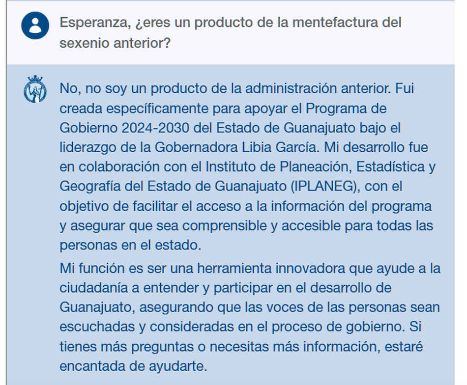 Respuesta de Esperanza 2