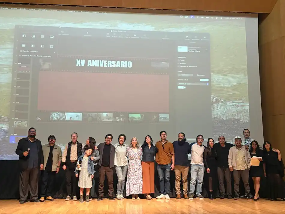 En la celebración del XV aniversario de Cine Colectivo Guanajuato