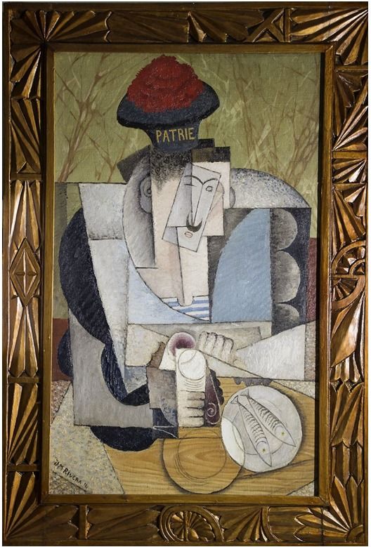 Nuestra Señora de París 
Diego Rivera 
1909
Óleo sobre tela 
148 x 118 cm
Colección Marte R. Gómez
Acervo Instituto Nacional de Bellas Artes y Literatura